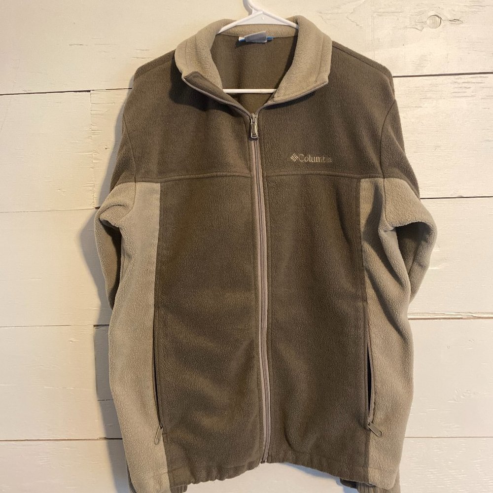 Columbia Mens Fleece Zip Up